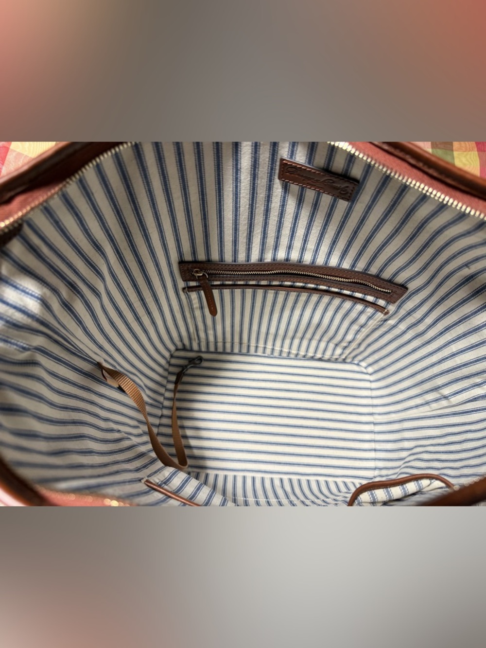 Dooney & Bourke Camden Woven Embossed Large Hobo Bag NWT - Picture 8 of 10